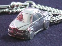 Alfa156GTA Sterling silver Keyring