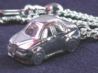 Alfa156GTA Sterling silver Keyring