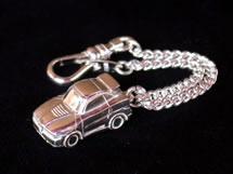 Alfa S.Z. Sterling silver Keyring