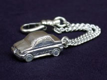 Alfa 164 Sterling silver Keyring