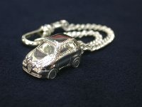 Alfa Romeo147 Sterling silver Keyring