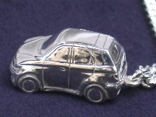 Alfa156 Sportwagon GTA Sterling silver Keyring