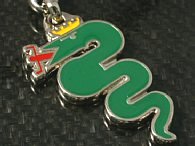 Alfa Romeo Snake Keyring