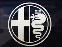 Alfa Romeo Emblem Sticker 