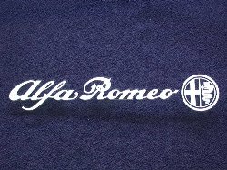 Alfa Romeo Logo & Emblem Sticker (Transparent Base/200mm)