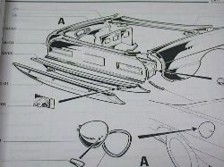 Alfa Romeo 1750 Spider veloce Parts Catalog(Body)