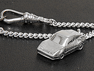 Ferrari 365BB Sterling Silver Keyring