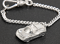 ABARTH 1000SP Sterling Silver Keyring