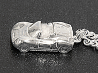 ABARTH 1000SP Sterling Silver Keyring