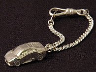 Lamborghini Murcielago Sterling silver Keyring