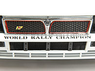 LANCIA Delta integrale 6 Decal (WORD RALLY CHAMPION Logo forFront Bumper)