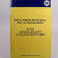 AUTOBIANCHI A112 Technical Manual