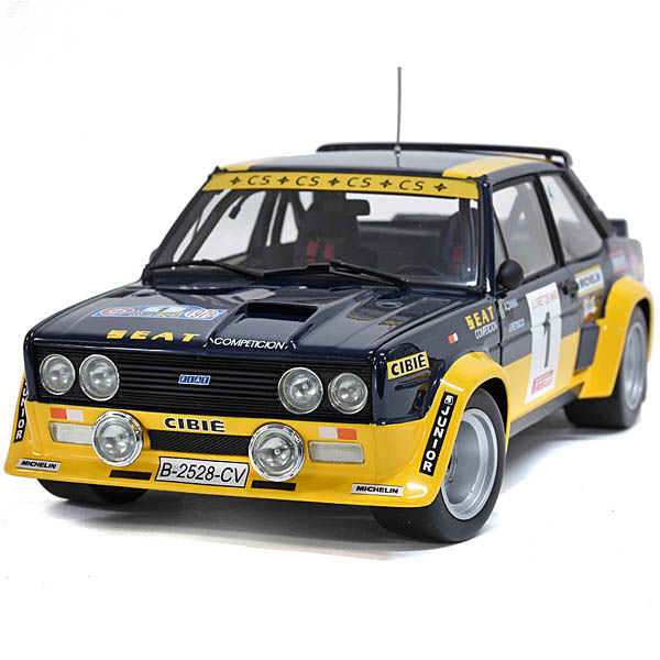 1/18 FIAT131 ABARTH 1979 OLIO FIAT Rally Costa Brava Winnerミニチュアモデル