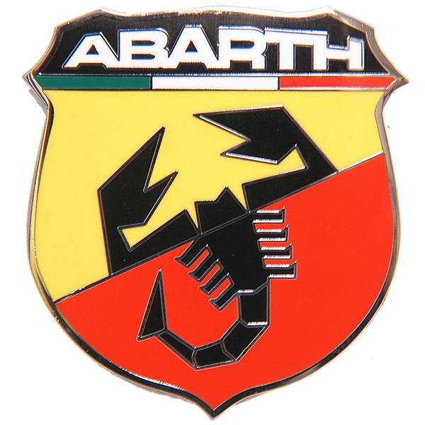 New ABARTH Metal Emblem (Large)