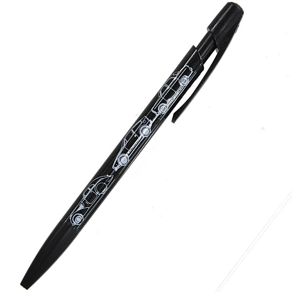 Alfa Romeo Official Ballpoint Pen (Side Silhouette / Black)
