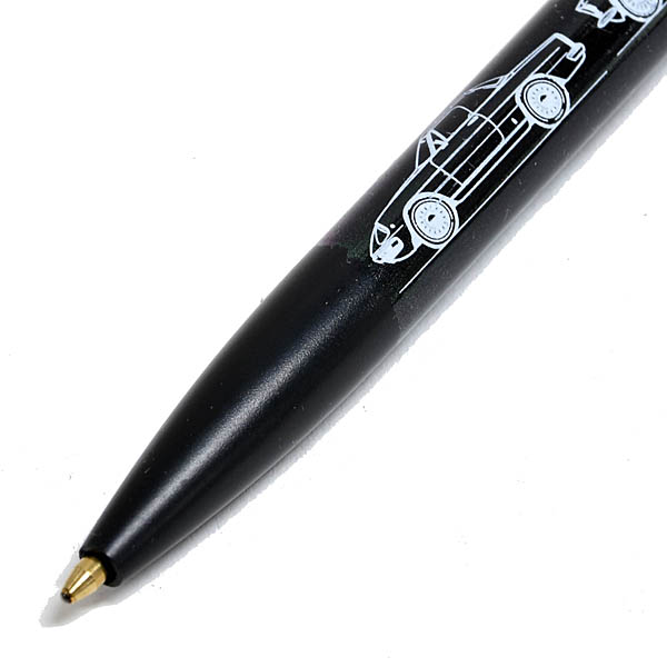 Alfa Romeo Official Ballpoint Pen (Side Silhouette / Black)