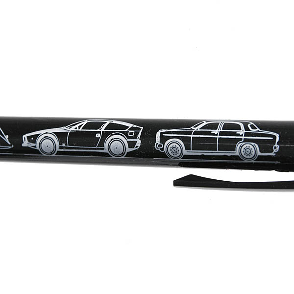 Alfa Romeo Official Ballpoint Pen (Side Silhouette / Black)
