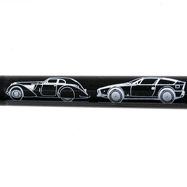 Alfa Romeo Official Ballpoint Pen (Side Silhouette / Black)