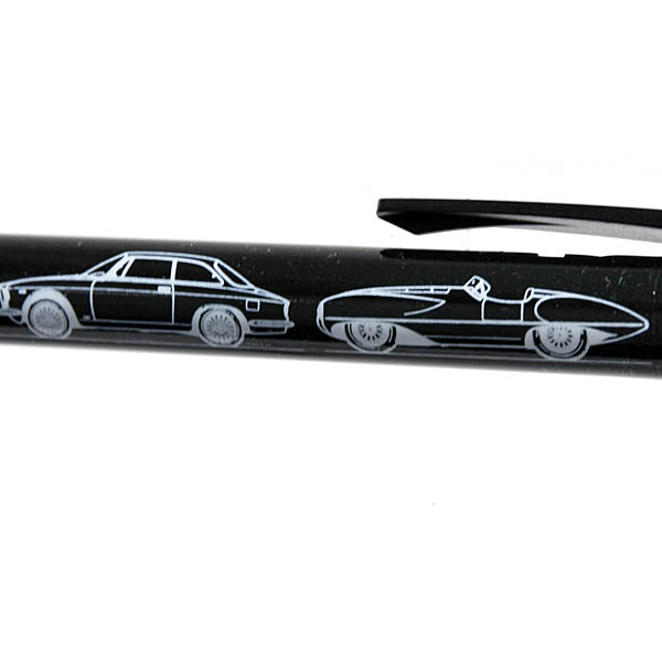 Alfa Romeo Official Ballpoint Pen (Side Silhouette / Black)