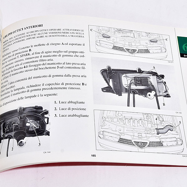 Alfa Romeo 155 Owners Manual