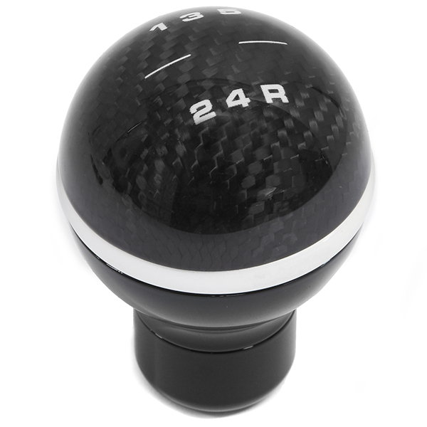 BLACK GEAR KNOB TRETOK (CARBON/Black/Red Line)