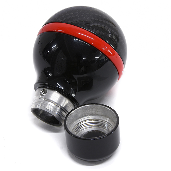 BLACK GEAR KNOB TRETOK (CARBON/Black/Red Line)