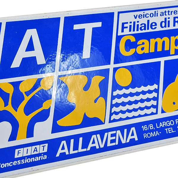 FIAT Camperヴィンテージステッカー