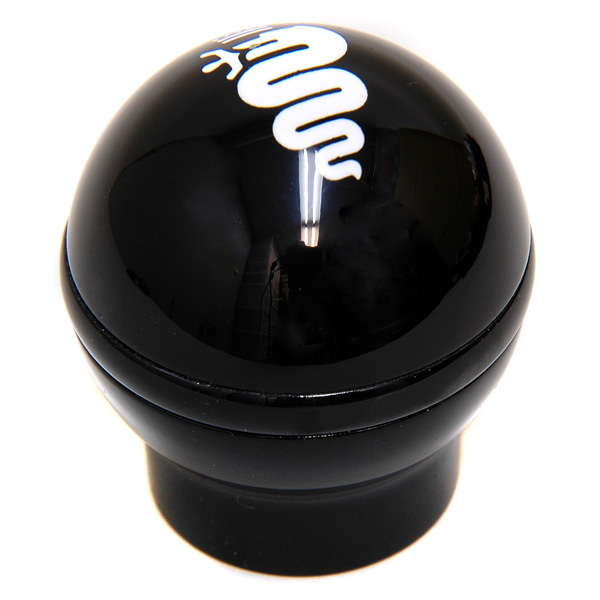 Alfa Romeo Biscione Aluminium Gear Knob (Reverselock/Black Red Line) <br><font size=-1 color=red>11/15到着</font>