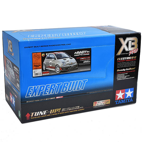 ABARTH 500 ASSETTO CORSE Tamiya Expert Build Series RC Car Set