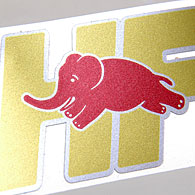 LANCIA HF Logo Sticker