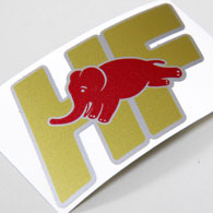 LANCIA HF Logo Sticker