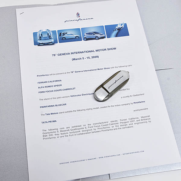 Pininfarina 2009����͡��֥��硼�ץ쥹���å�