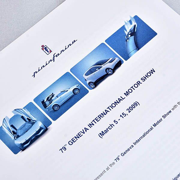Pininfarina 2009����͡��֥��硼�ץ쥹���å�
