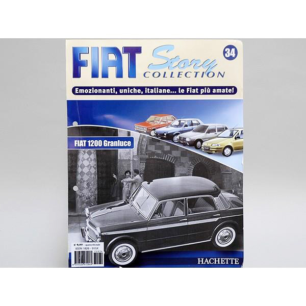  1/43 FIAT New Story Collection No.34 FIAT 1200 GRANLUCE 1957 Miniature Model