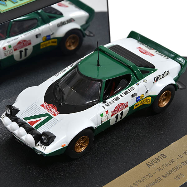 1/43 LANCIA STRATOS Alitalia Rally Sanremo #11 1975ǯ�ߥ˥��奢��ǥ�