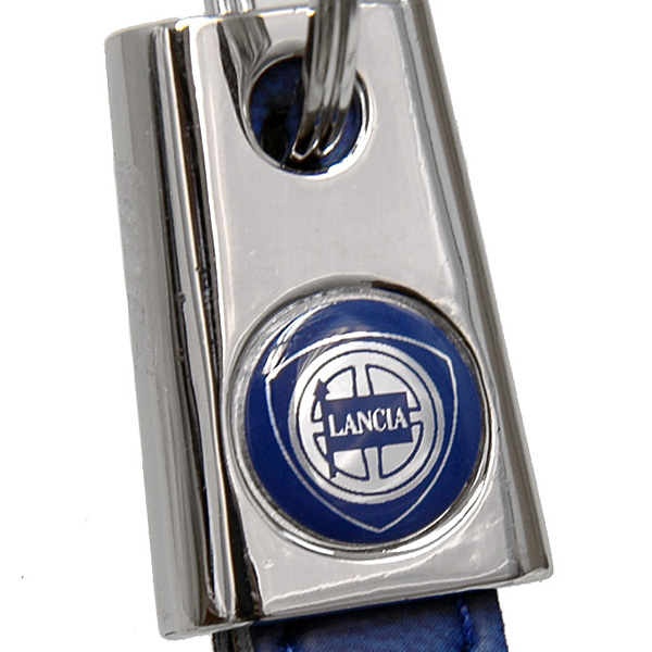 LANCIA Strap Type Keyring (Blue)