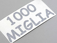 1000 MIGLIA Logo Sticker (Die-Cut/small)