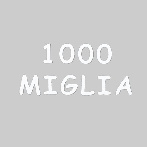 1000 MIGLIA Logo Sticker (Die-Cut/small)