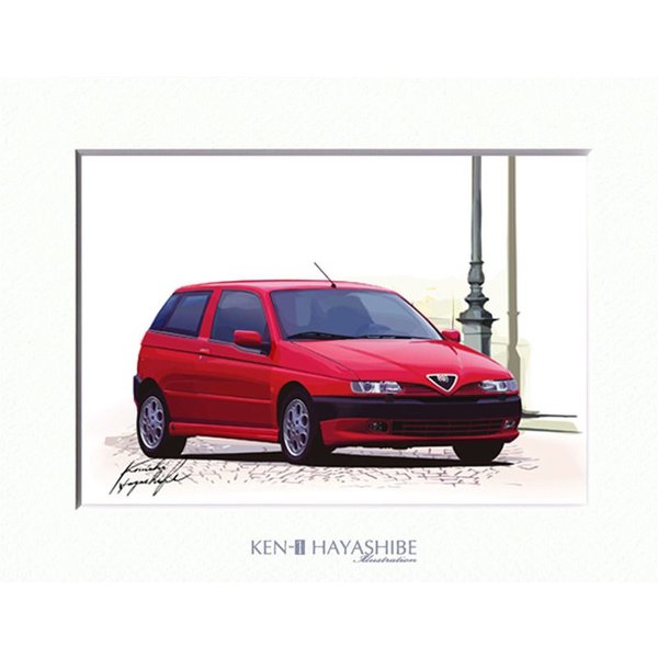 Alfa Romeo 145 Illustration Kenichi Hayashibe