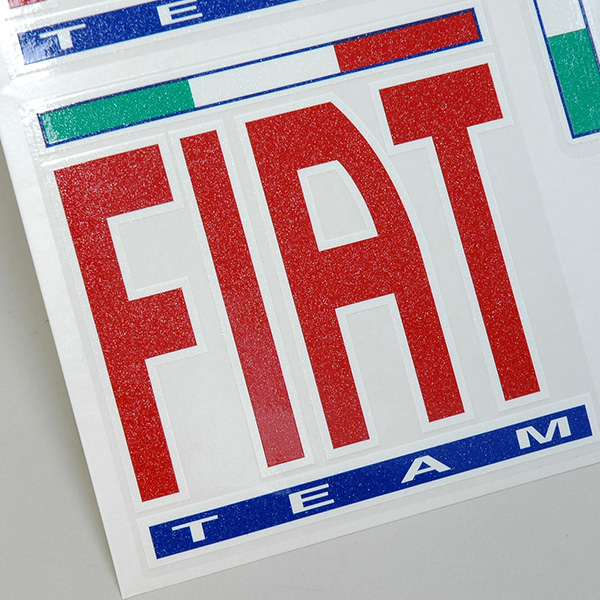 FIAT YAMAHA Sponsor Sticker Set