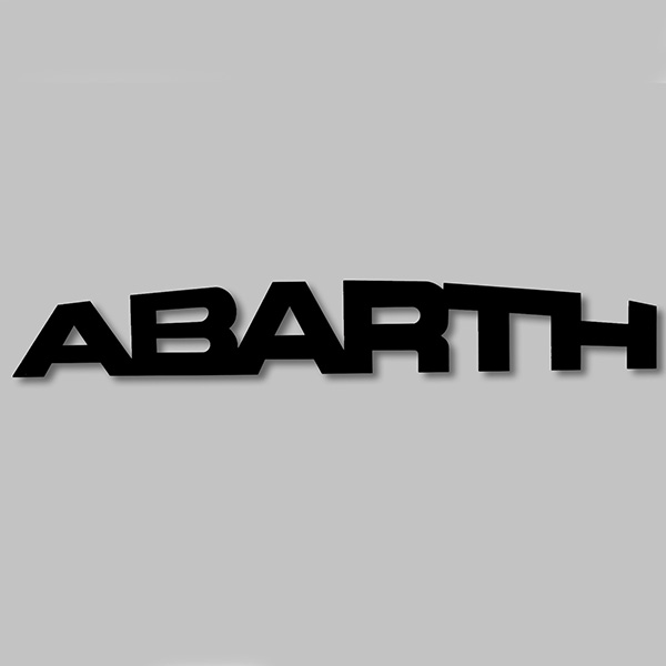 ABARTH NEW Logo Sticker (die-cut)