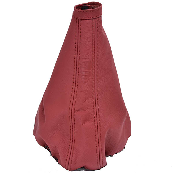 Alfa Romeo 147 Leather Hand-Brake Boots (Red/Red Steach/Snake)