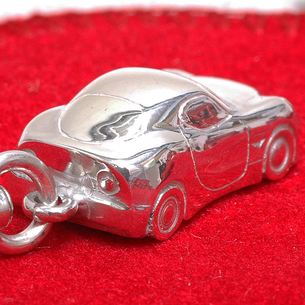 Alfa Romeo 8C Competizione Sterling Silver Keyring