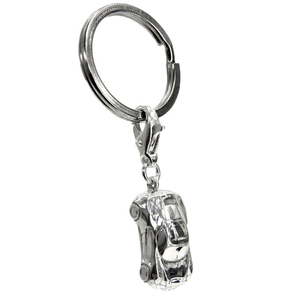 Alfa Romeo 8C Competizione Sterling Silver Keyring