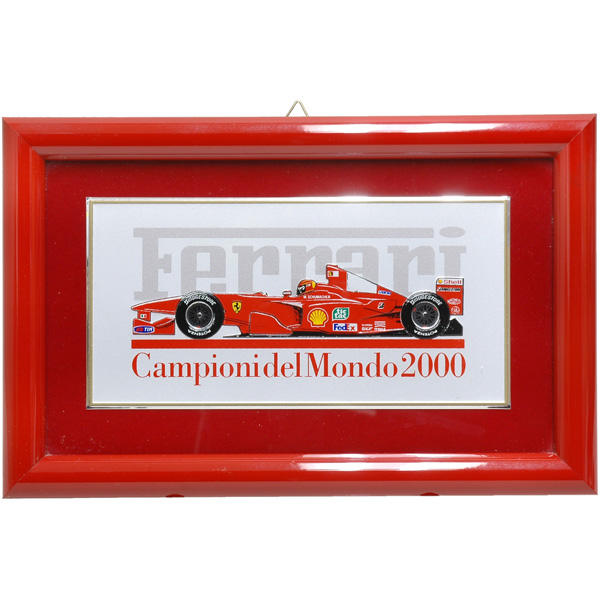 Ferrari F1-2000 Plate