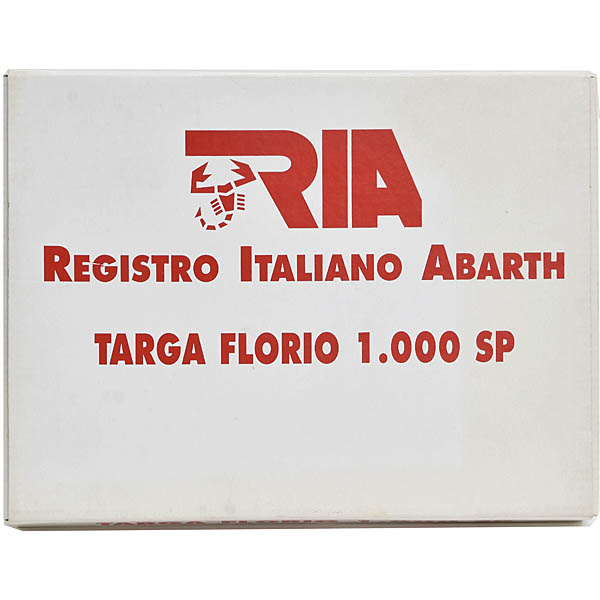 Registro Italiano ABARTH TARGA FLORIO 1000SP�ѥ���
