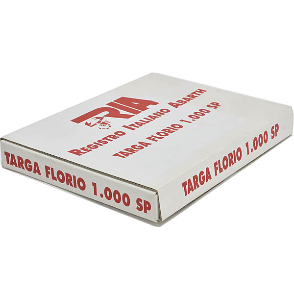 Registro Italiano ABARTH TARGA FLORIO 1000SP�ѥ���