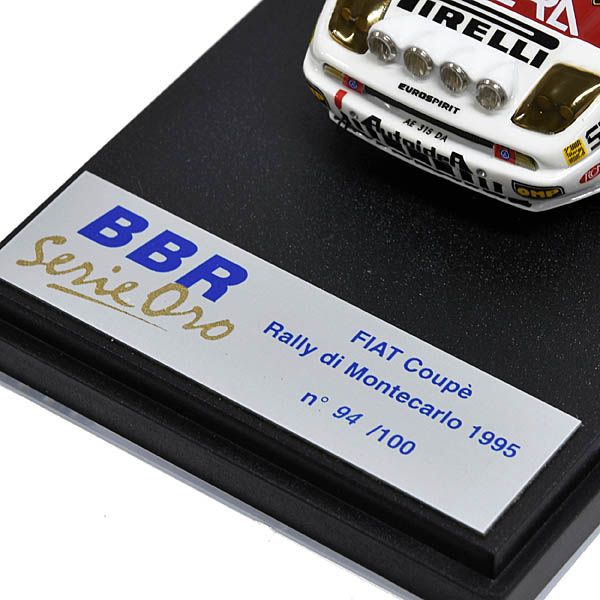 1/43 FIAT Coupe Rally di Montecarlo 1995 Miniature Model by BBR