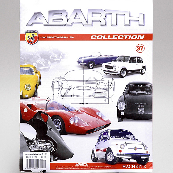 1/43 ABARTH Collection No.37 1000 Bipost Corsa Miniature Model