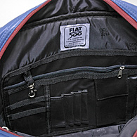 FIAT 500 Schoulder Bag (Light Blue/Bordeaux)